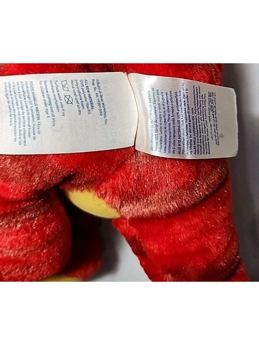 Build-A-Bear vibrant red